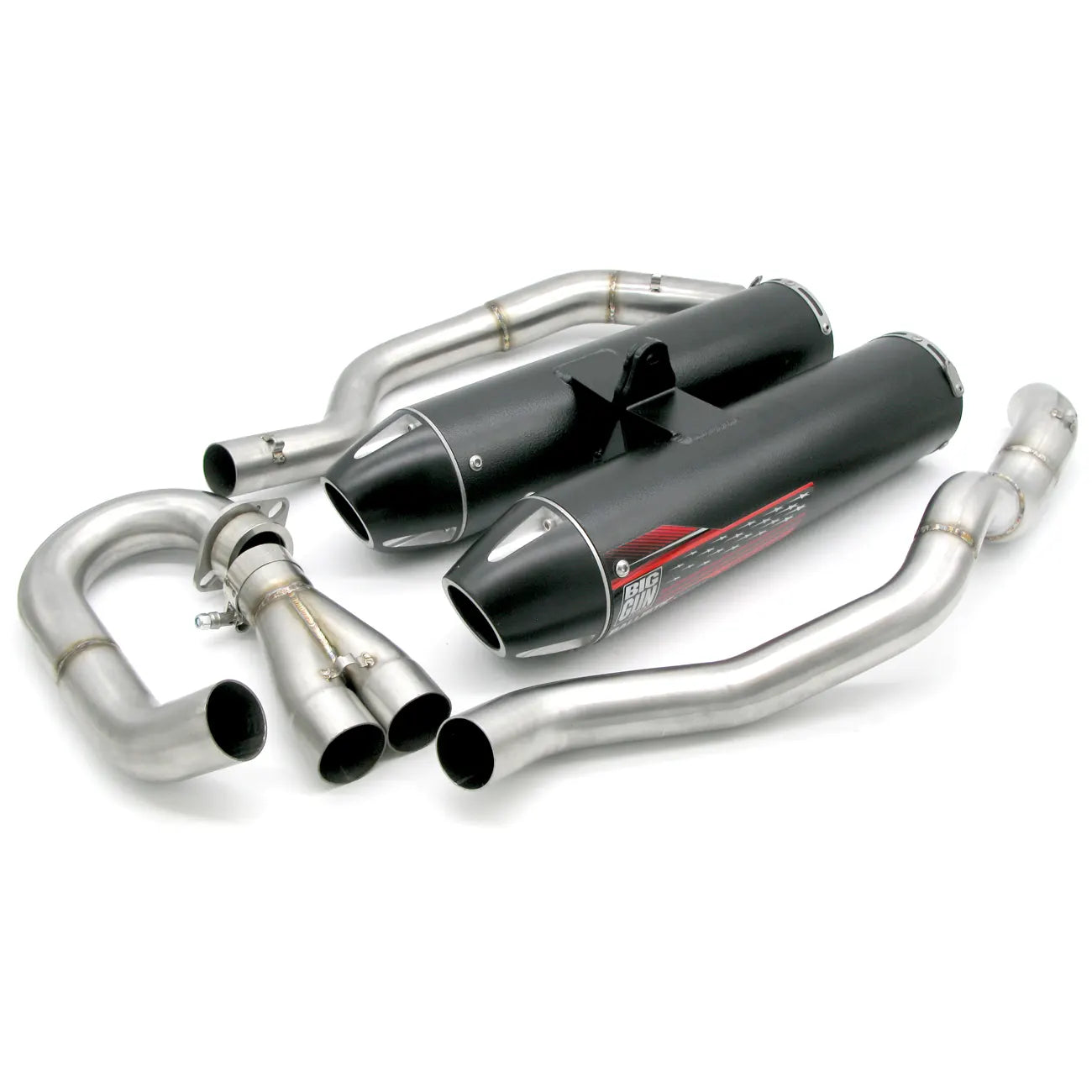 Exhaust – Ballistic Full Exhaust Twin System for Yamaha Raptor 700