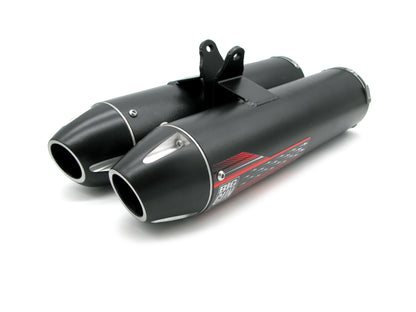 Exhaust – Ballistic Full Exhaust Twin System for Yamaha Raptor 700