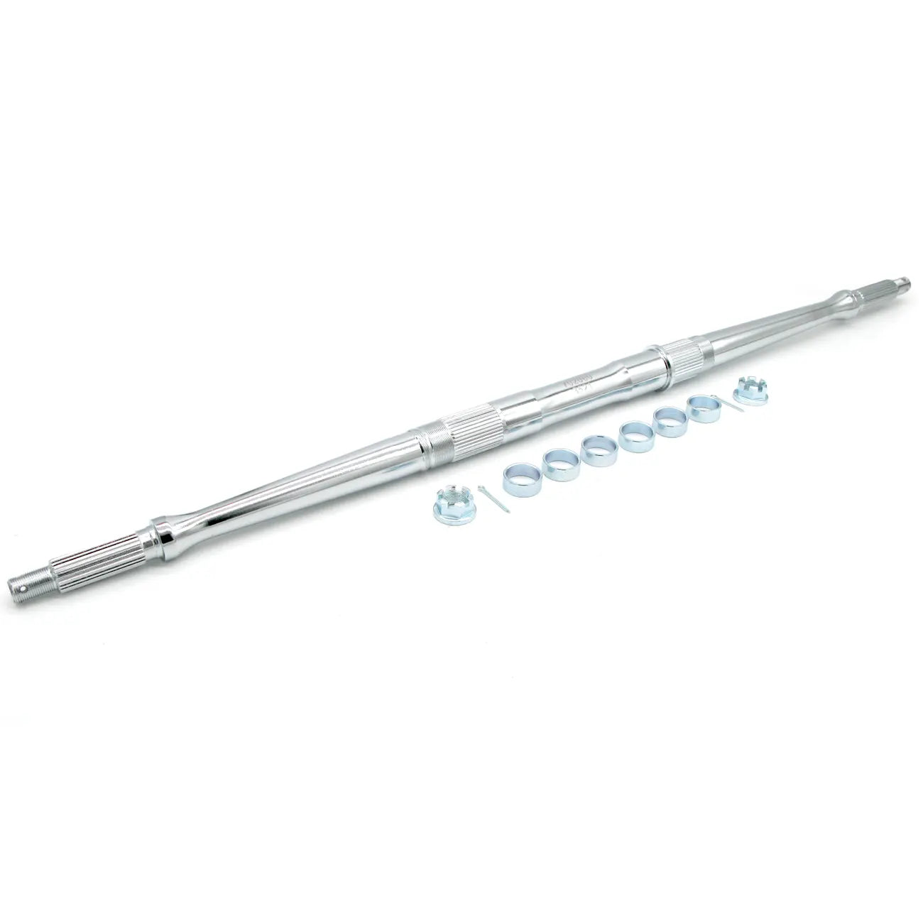 Axles - Silver Tech Axle (+2”/+2” +4” overall) for Suzuki LTZ400/Kawasaki KFX400