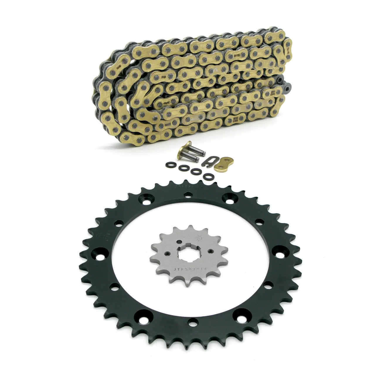 Stock Fitment Chain & Sprocket Kits (with Gold Chain)