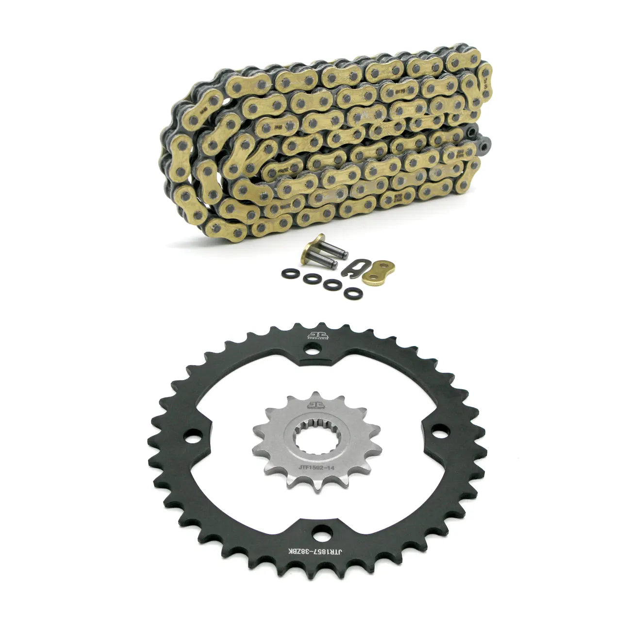 Stock Fitment Chain & Sprocket Kits (with Gold Chain)