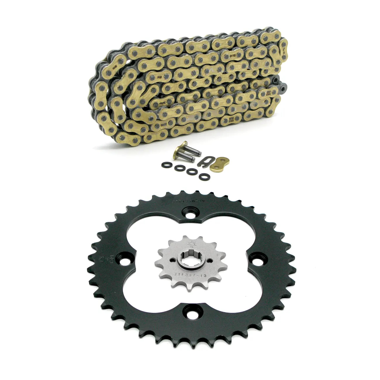 Stock Fitment Chain & Sprocket Kits (with Gold Chain)