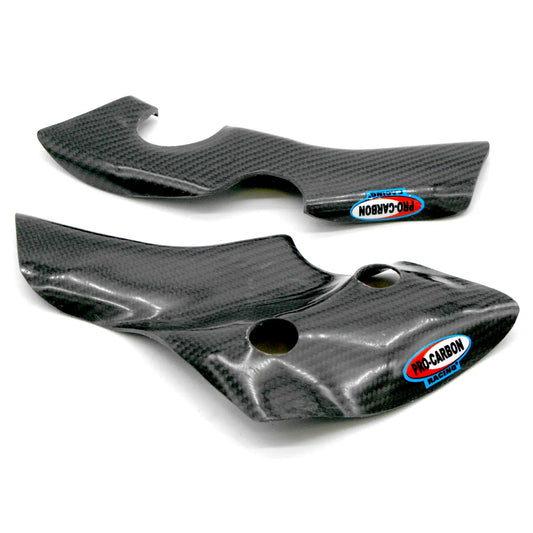 Carbon Fibre Lower Frame Guards for Yamaha Raptor 700