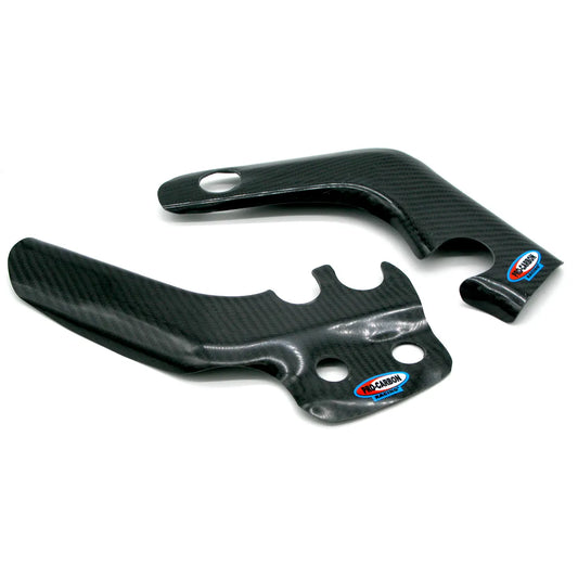 Carbon Fibre Frame Guards for Suzuki LTR450