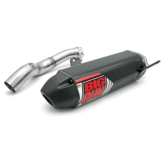 Exhaust – EXO Slip-On Silencer in Black for Suzuki/Yamaha Applications ATVS ONLY EXCLUSIVE