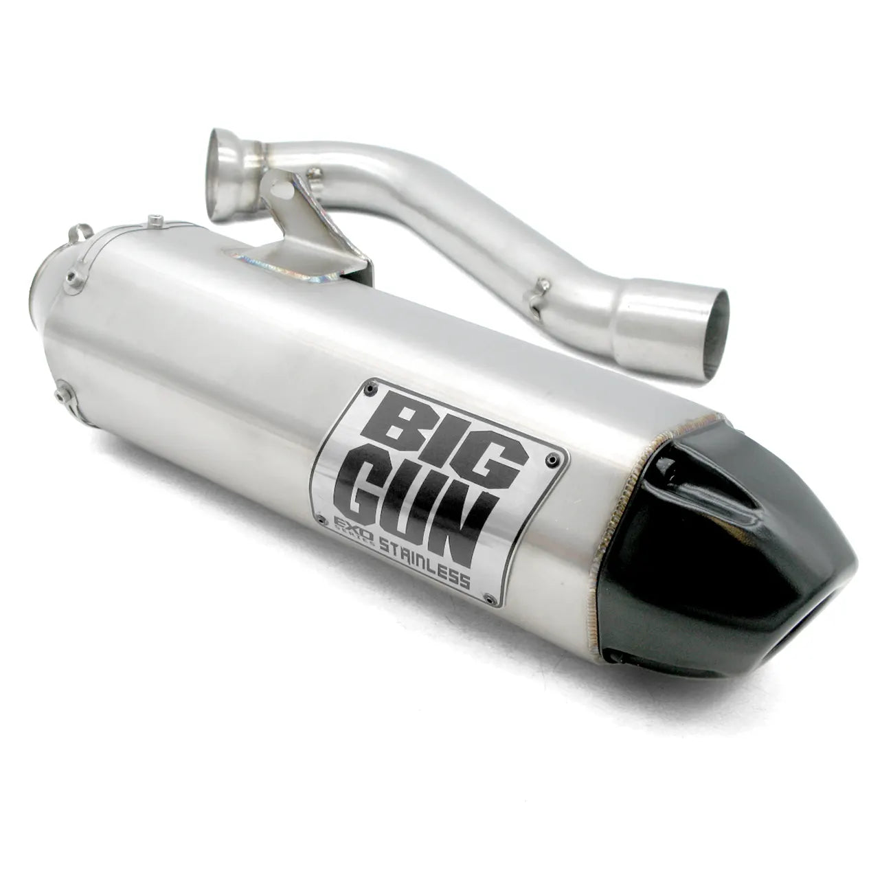 Exhaust – EXO Stainless Slip-On Silencer for Suzuki Applications